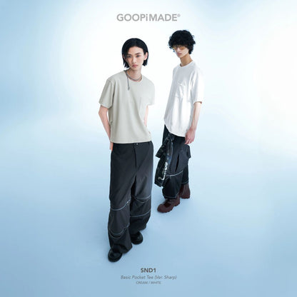 GOOPiMADE SND1 - Basic Pocket Tee (Ver. Sharp)