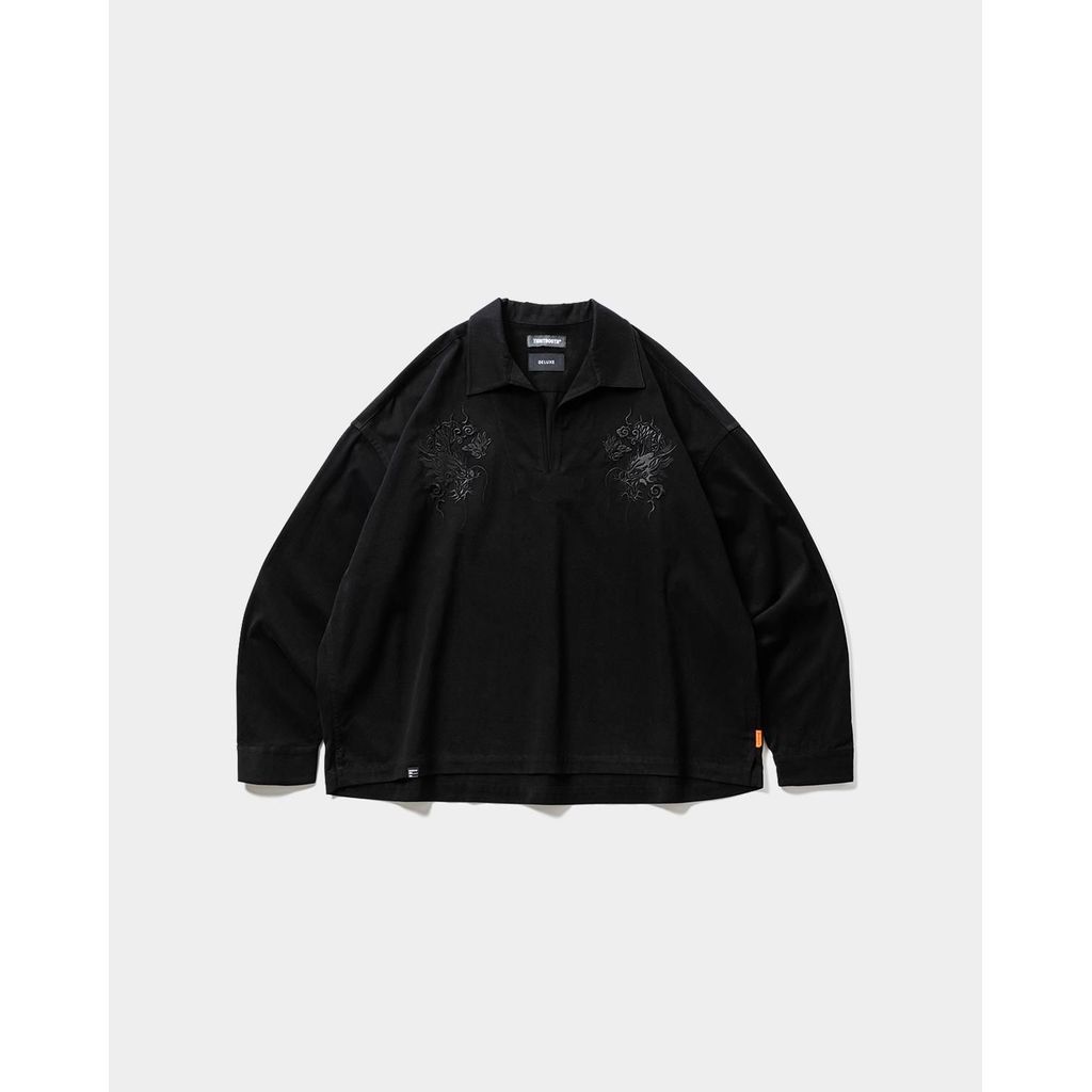 TIGHTBOOTH FLANNEL SKIPPER SHIRT - TIGHTBOOTH x DELUXE