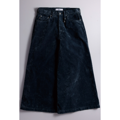 FDMTL FA26PN54R  FLOCK LEATHER HAKAMA PANTS RINSE