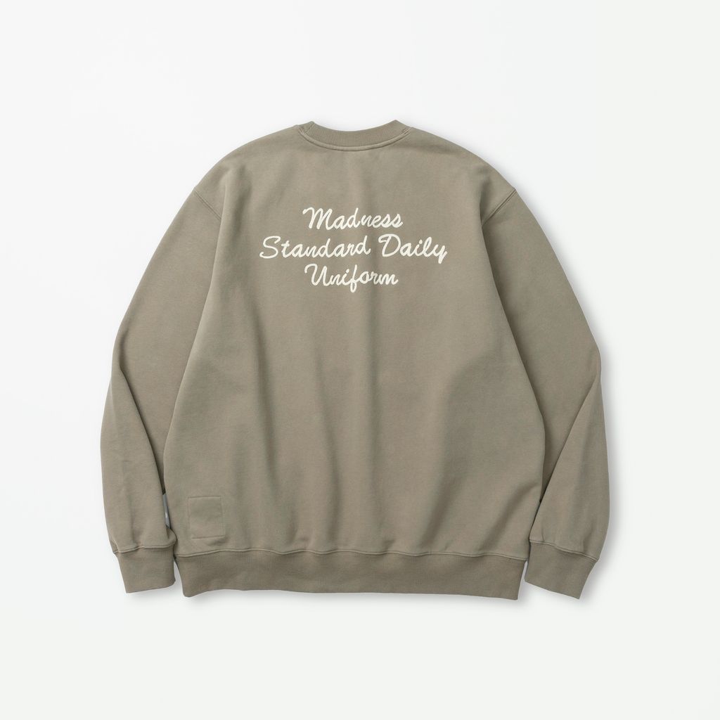 MADNESS VERSATILE FADED CREW SWEATER