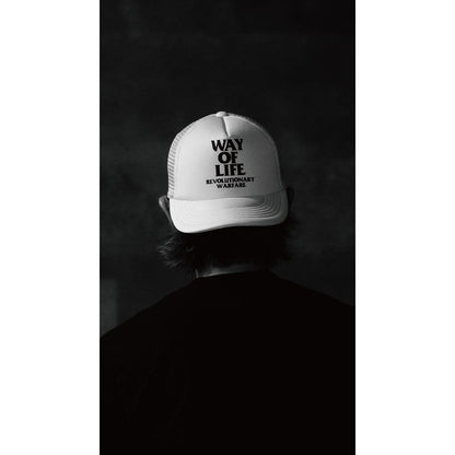 RATS MESH CAP "WAY OF LIFE" （BLACK）