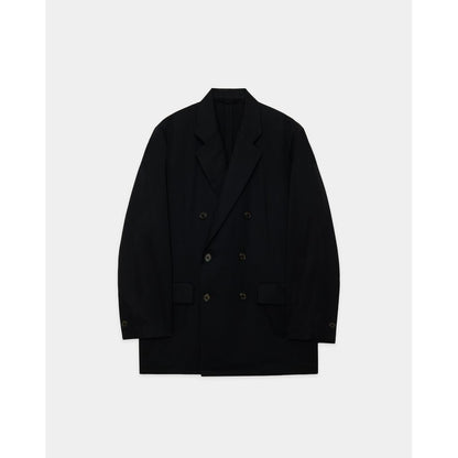 MARKAWARE  SUPER 160's WOOL GABARDINE DOUBLE BREASTED COMFORT JACKET