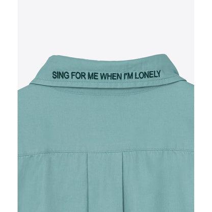 BEDWIN & THE HEARTBREAKERS S/S EMBROIDERED SHIRT "BLUNT"