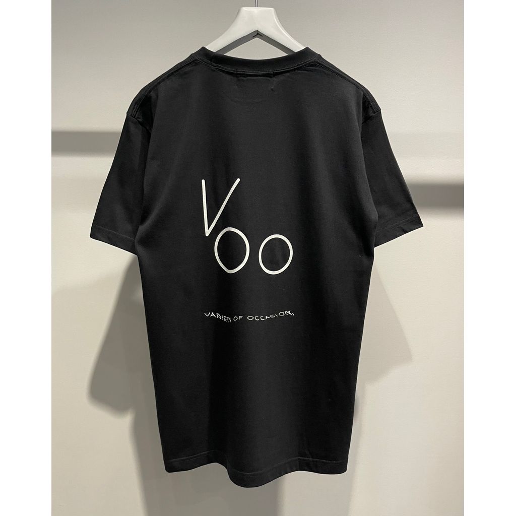 VOO × LINEAGE CORE SP ACHIVE LOGO TEE（BLACK）