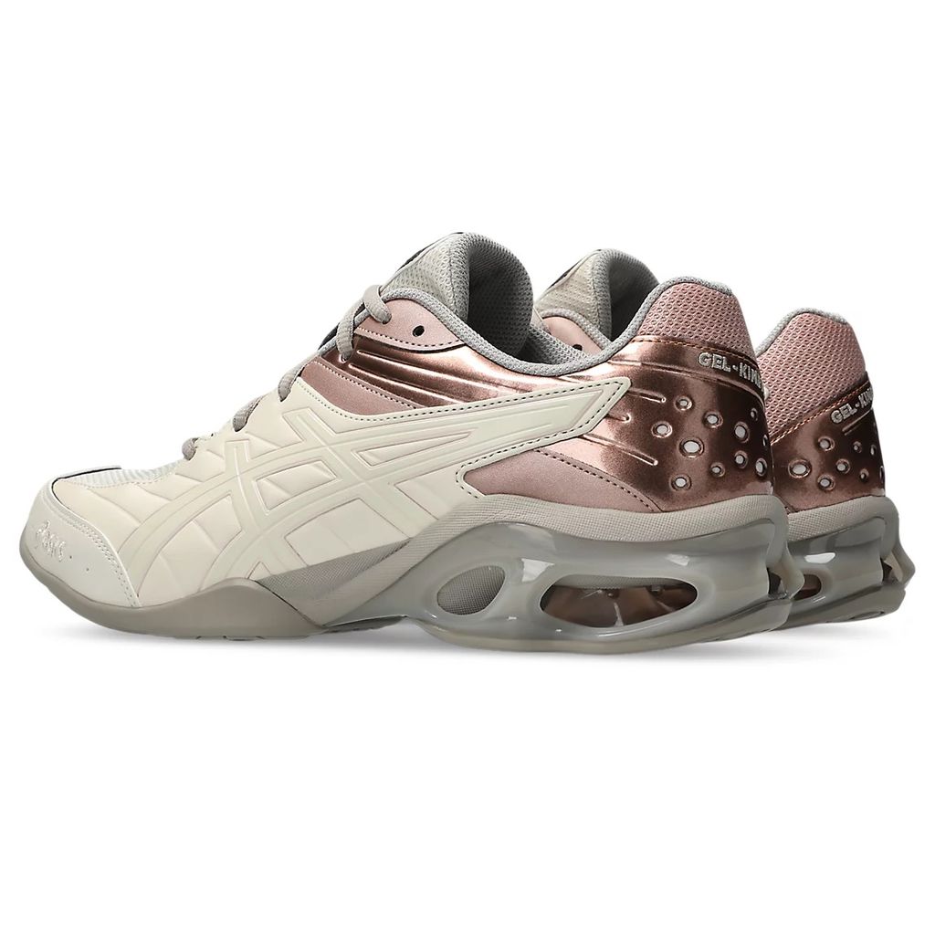 ASICS GEL-KINETIC FR (Oatmeal/Rose Gold)