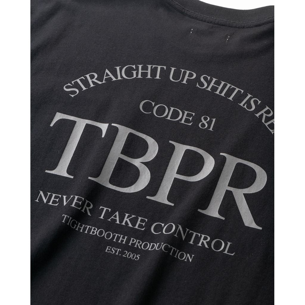 TIGHTBOOTH  STRAIGHT UP S/S T-SHIRT SS26-T04