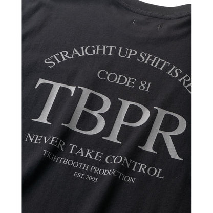 TIGHTBOOTH  STRAIGHT UP S/S T-SHIRT SS26-T04