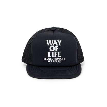 RATS MESH CAP "WAY OF LIFE" （BLACK）