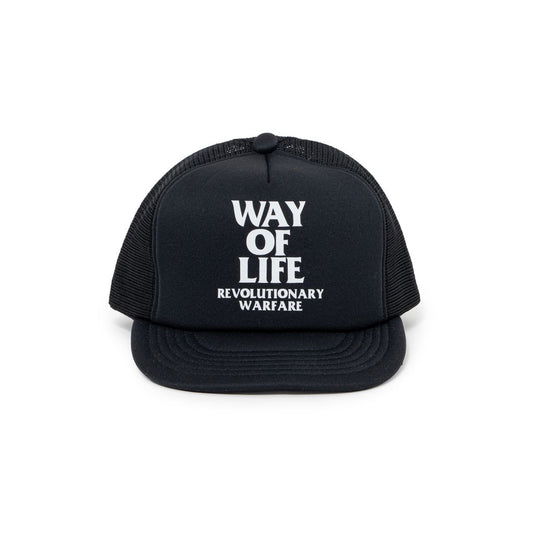 RATS MESH CAP "WAY OF LIFE" （BLACK）