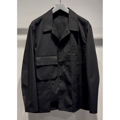 Y's for men 5BS LAYERED POCKET Y（BLACK）