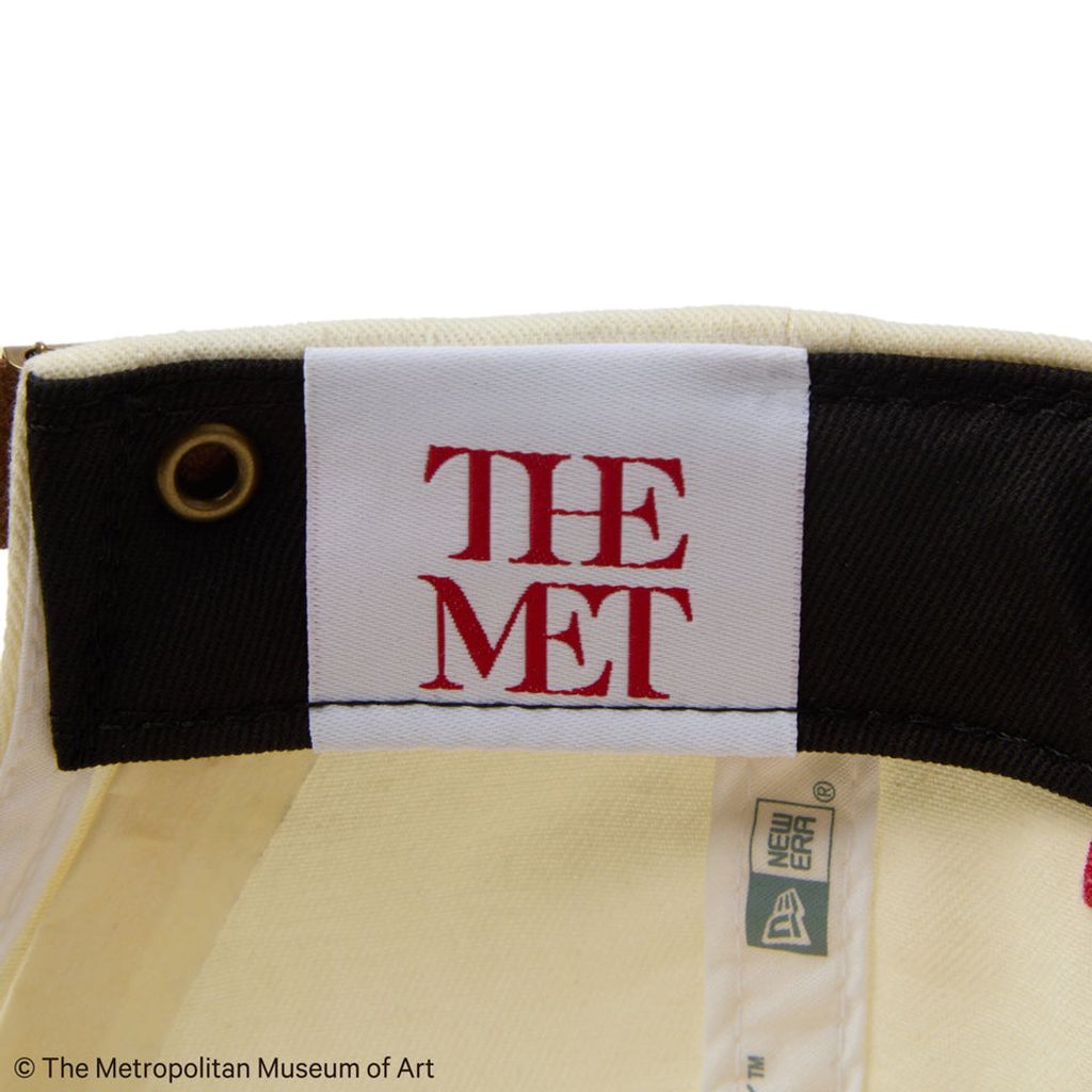 NEW ERA  9THIRTY The Met レザーストラップ クローム ウォルナットバイザー