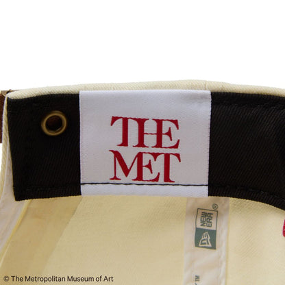 NEW ERA  9THIRTY The Met レザーストラップ クローム ウォルナットバイザー