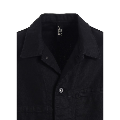 Ground Y×EDWIN 9oz BLACK TWILL COVERALL