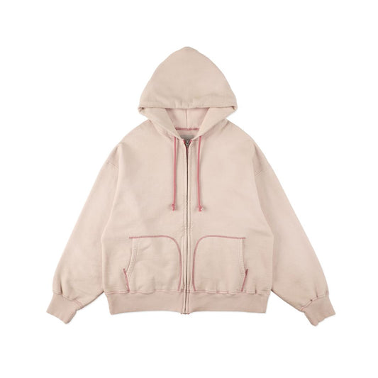 BOW WOW OVERFADED ZIP HOODIE