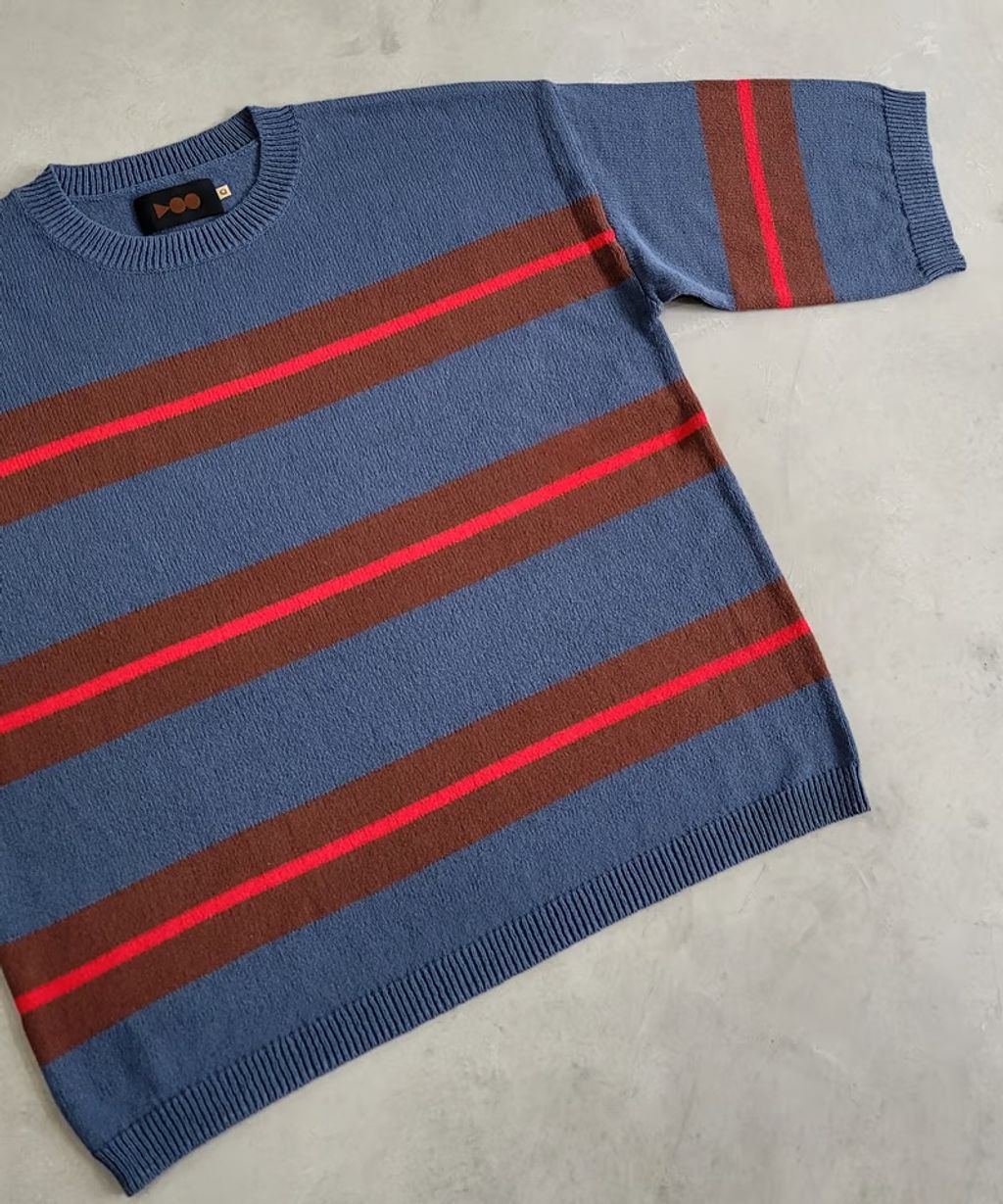 VOO BORDER SUMMER KNIT STEEL
