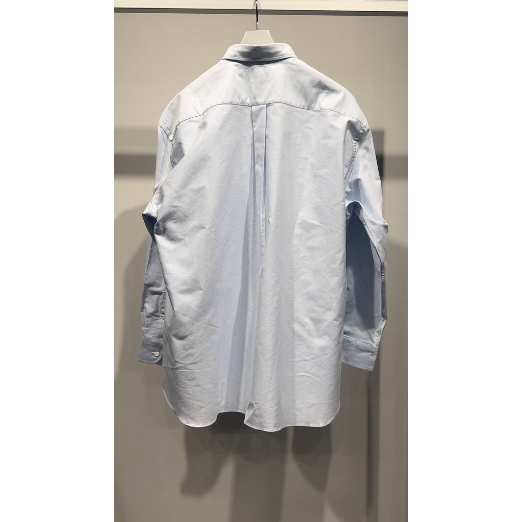 COMME des GARCONS HOMME 綿オックスフォード　ブラウス　ＨＯ―Ｂ００８―０５１（SAX)