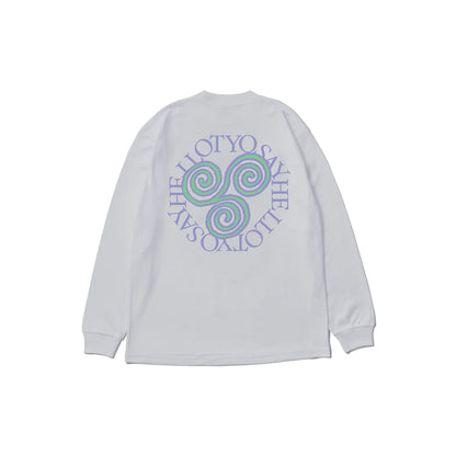 SAYHELLO Pigment Slap Logo Tee