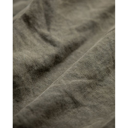 ANACHRONORM PIGMENT DYED LINEN TAPERED EASY PANTS