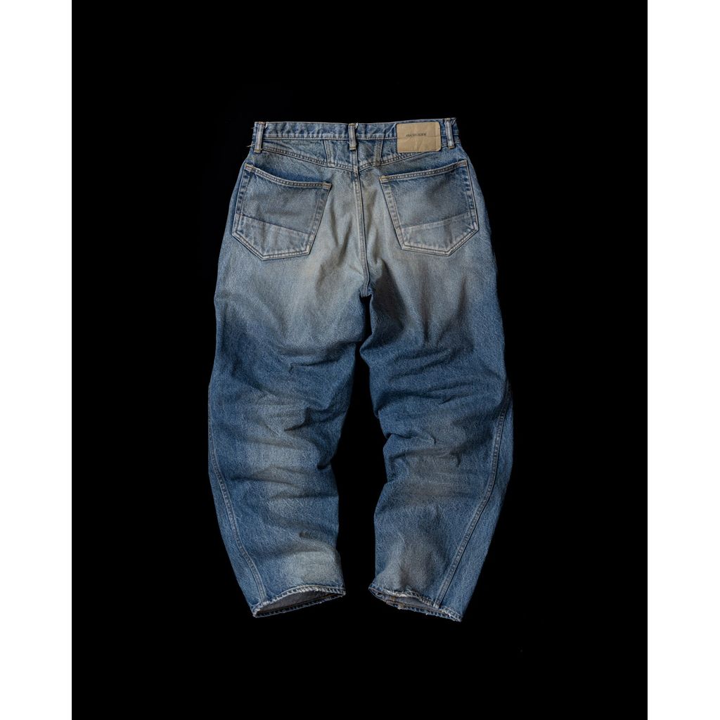 ANACHRONORM FRONT YORK REMAKED DENIM PANTS INDIGO (REMAKE