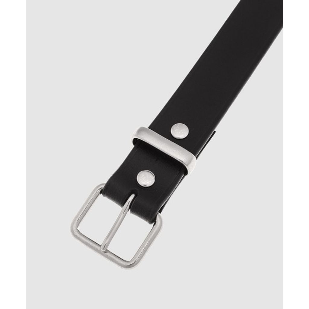 COMME des GARCONS HOMME STEERHIDE LEATHER BELT（Black）