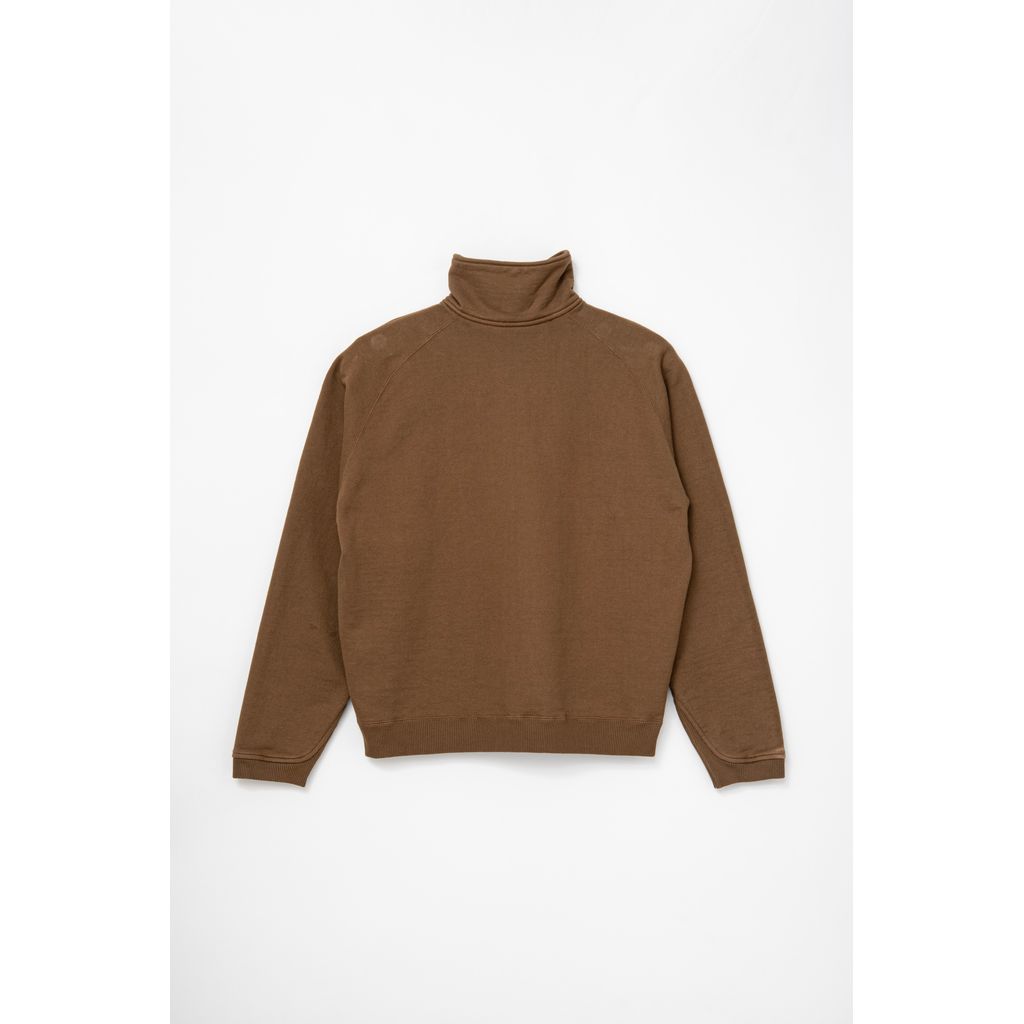 LASTMAN Shawl Collar Sweatshirt