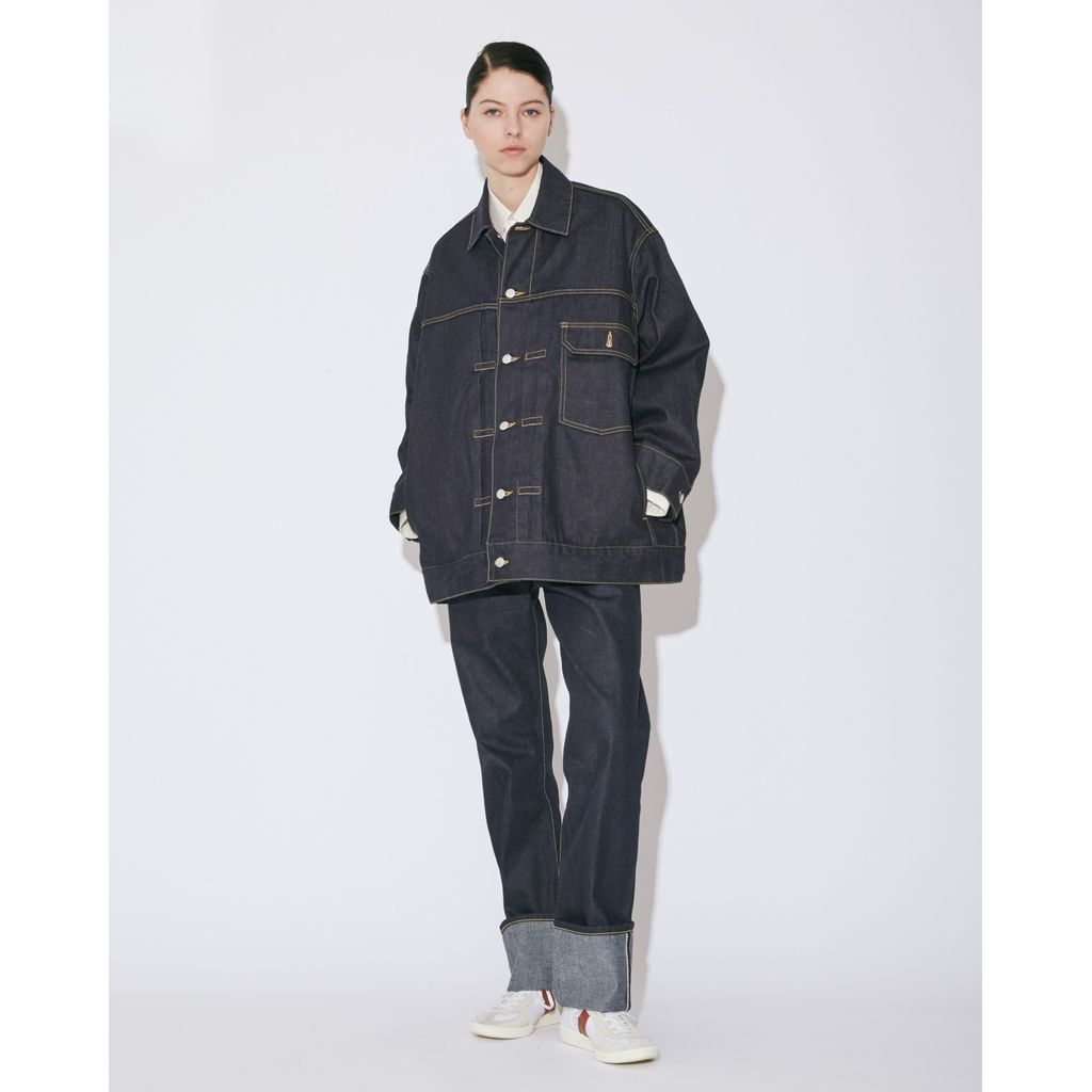 beautiful people  selvedge denim big blouson
