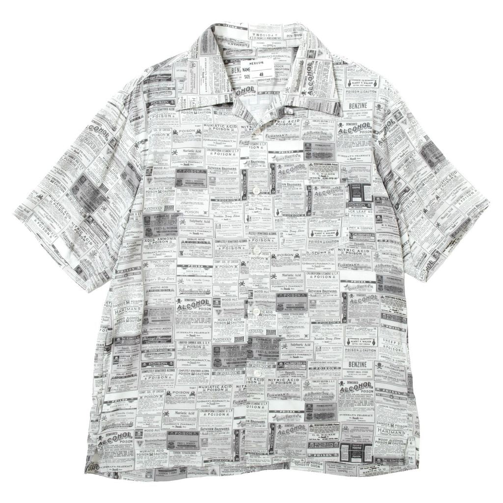 NEXUSVII. HAWAIIAN SHIRT『POISON BOTTLE』