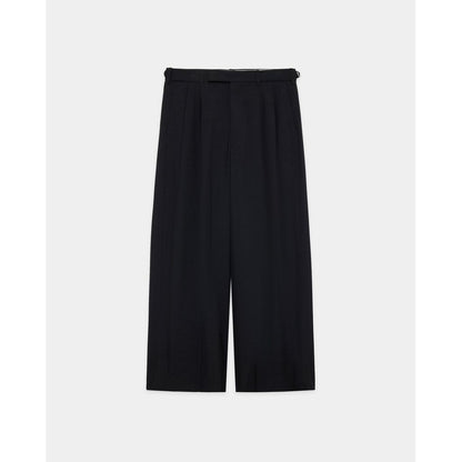 marka 2/72 Wool Tropical Washer Two Tuck Baggy Trousers