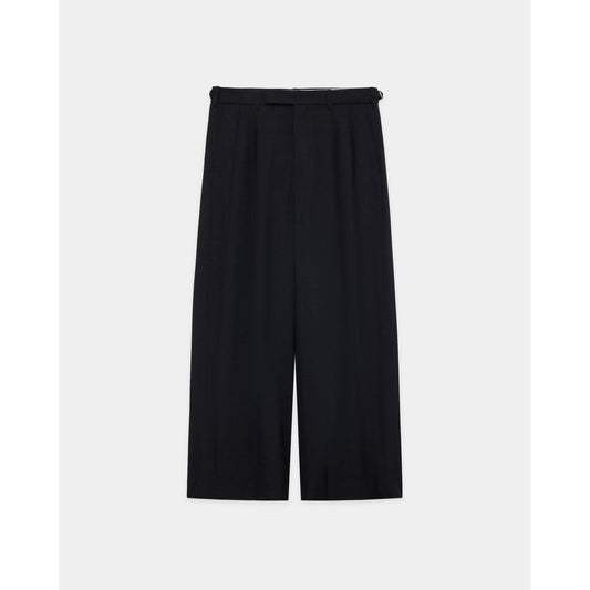 marka 2/72 Wool Tropical Washer Two Tuck Baggy Trousers