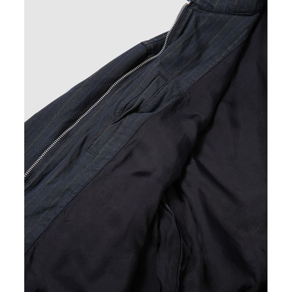 COMME des GARCONS HOMME POLYESTER BROUSON JACKET（NAVY）