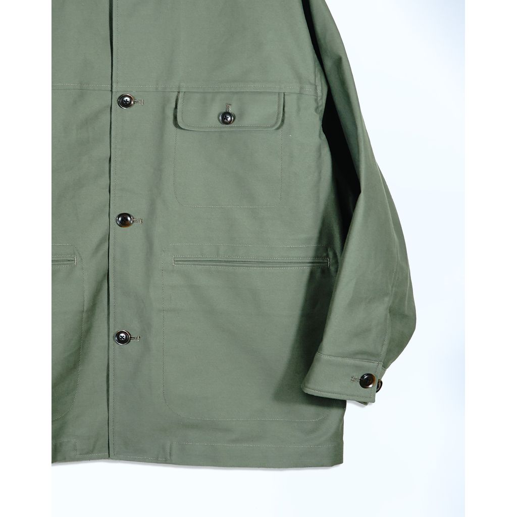 ANDFAMILYS Back Sateen Coverall Jacket