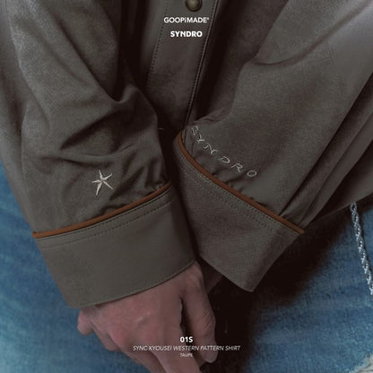 GOOPiMADE 01S-SYNC KYOUSEI WESTERN PATTERN SHIRT