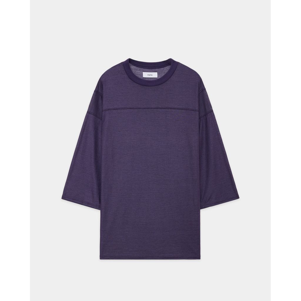 marka RAMIE KNIT BALL GAMES 3/4 SLEEVE TEE