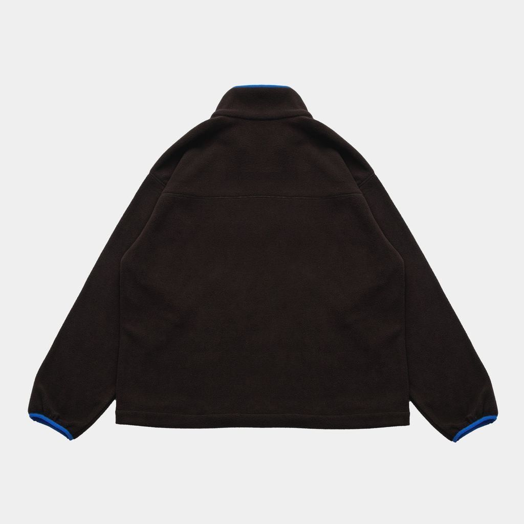 APPLEBUM FLEECE HALF ZIP JACKET [BROWN] / 2420616