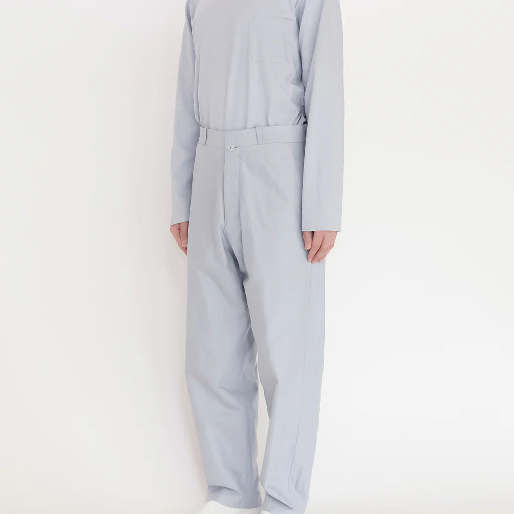 YAECA Chino Cloth Trousers Wide Tapered