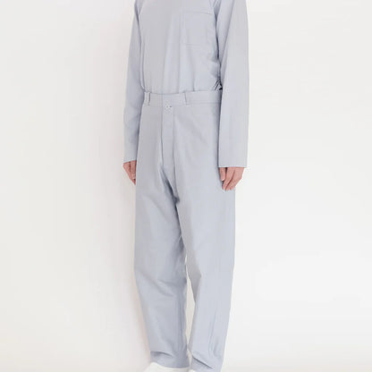 YAECA Chino Cloth Trousers Wide Tapered