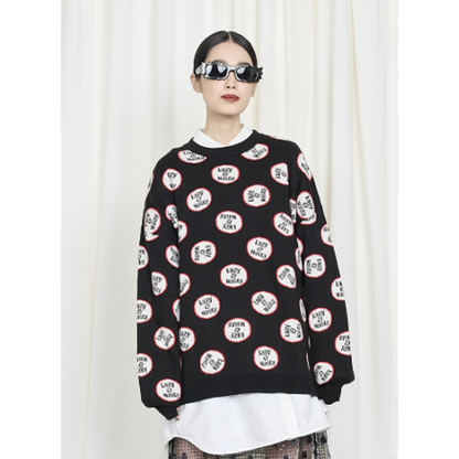 THOMAS MAGPIE  LAZY AND NASTY W Jacquard knit