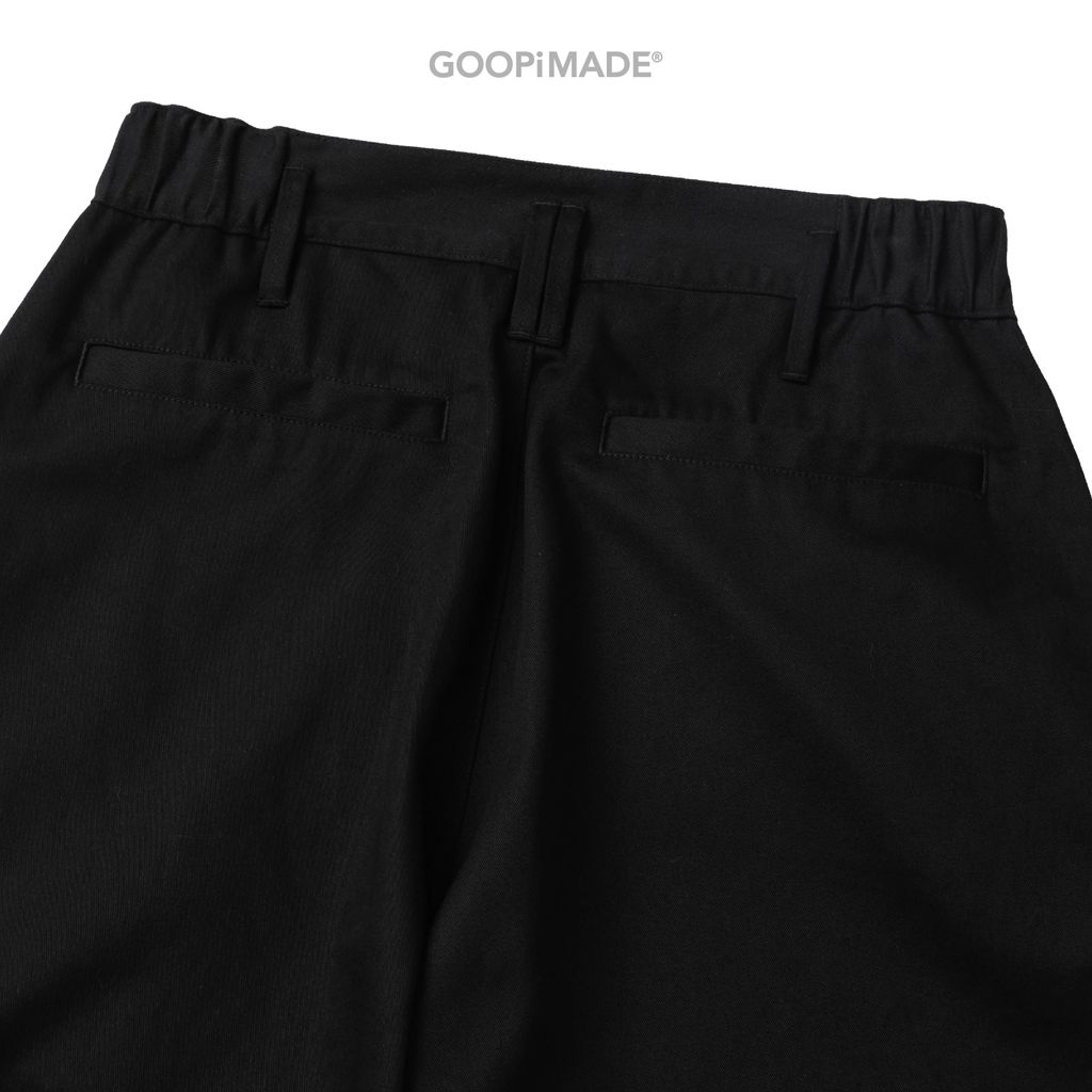 GOOPiMADE P1-R Black Pants-Wide