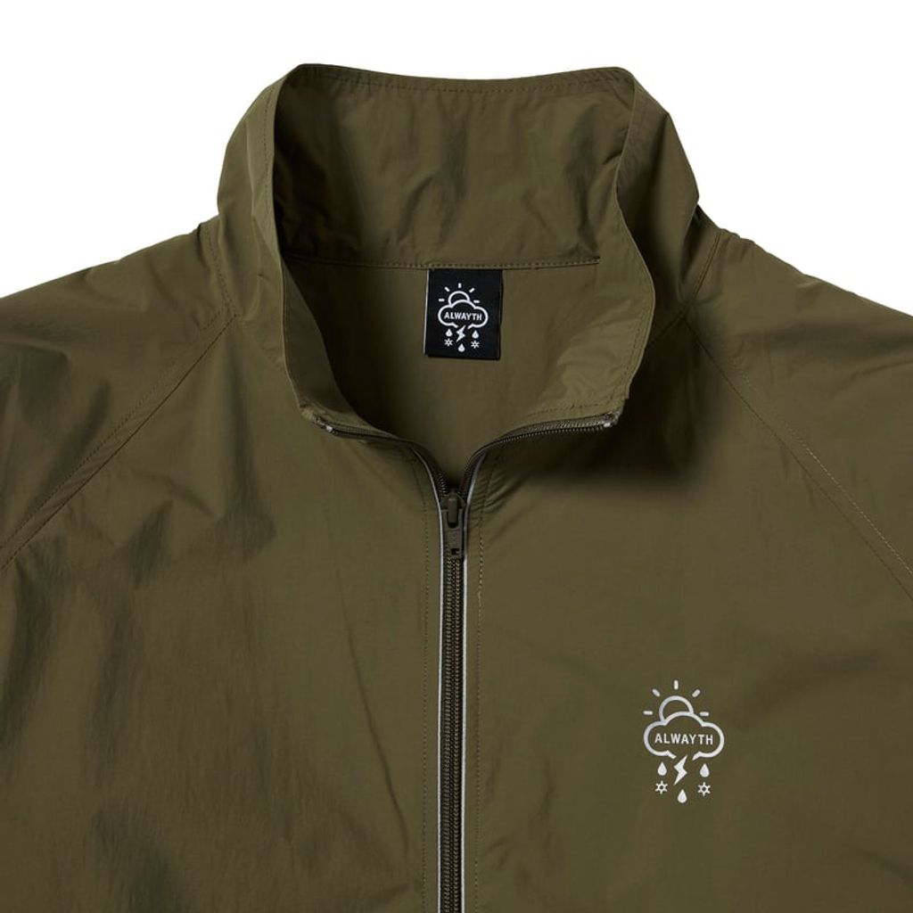 ALWAYTH / TRAINING JACKET ＆ PANTS SET / REFLECT PRINTED / OLIVE