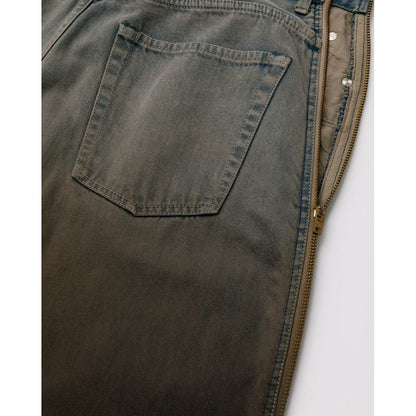 beautiful people double-end selvedge denim pants gradation