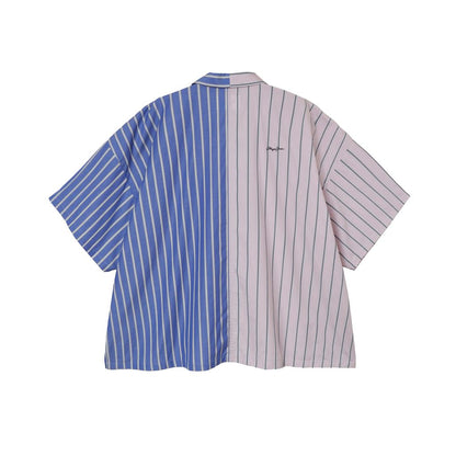 MAGIC STICK 2FACE SS OPEN COLLAR SHIRTS