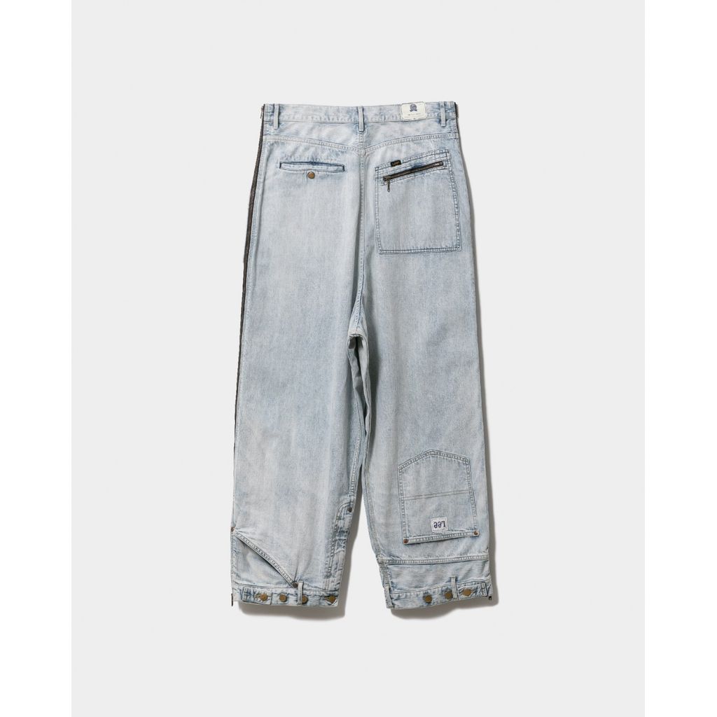 beautiful people Lee double-end denim 91-B/logger pants bleach