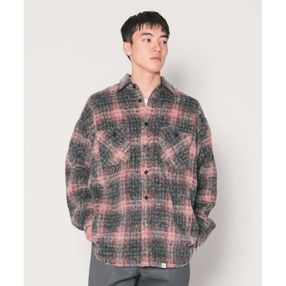 BEDWIN & THE HEARTBREAKERS L/S WOOL BIG SHIRT "BILLY"