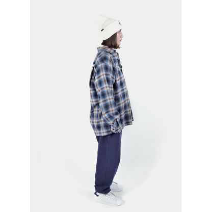 APPLEBUM Melange Check Nel Shirt / 2520206