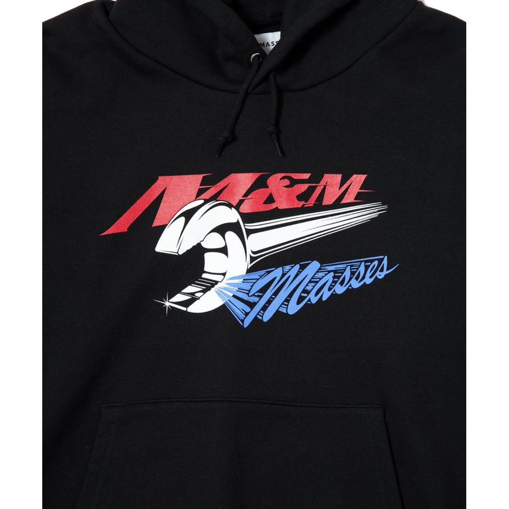 MASSES × M&M SWEAT HOODED WRENCH M&M × MASSES SWEAT HOODED WRENCH M – MAROON WEBSTORE