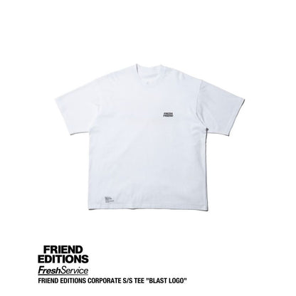 FreshService×FRIEND EDITIONS "FRIEND EDITIONS CORPORATE TEE "BLAST LOGO"