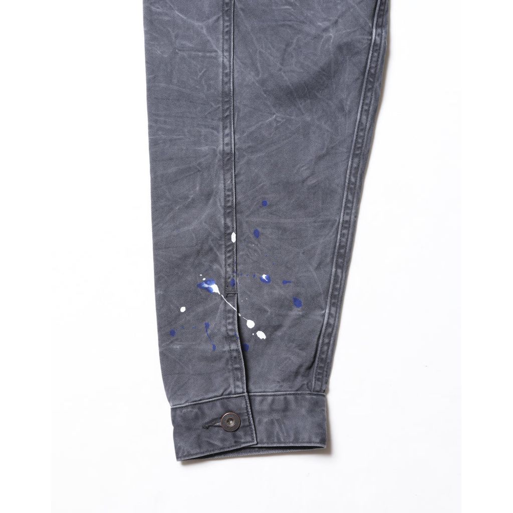 Liberaiders  GARMENT DYED TRUCKER JACKET