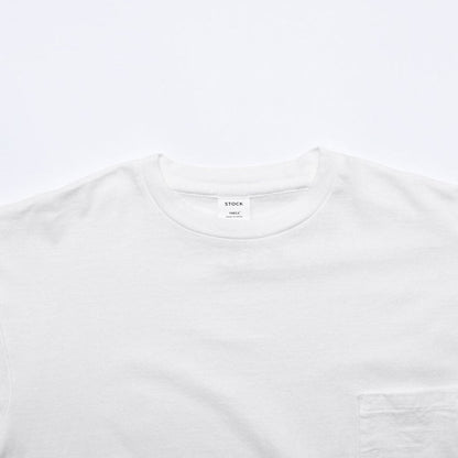 YAECA STOCK  Short Sleeve Tubular T-shirts With Pocket