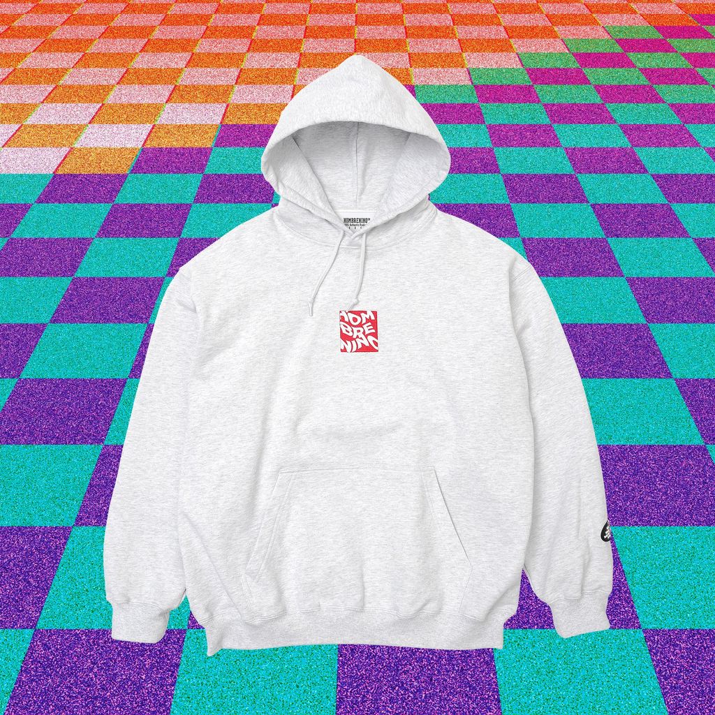 HOMBRENINO  PULLOVER HOODIE (VACUUM)gray