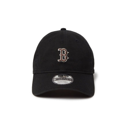 NEW ERA 9TWENTY Khaki Sweat Band ボストン・レッドソックス ブラック カーキスウェットバンド